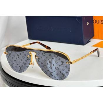 Louis Vuitton Grease Mask Sunglasses Z1469U 01 2024 (shishang-240418-06)
