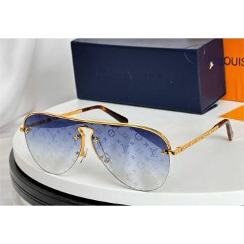 Louis Vuitton Grease Mask Sunglasses Z1469U 02 2024 (shishang-240418-07)