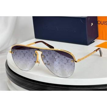Louis Vuitton Grease Mask Sunglasses Z1469U 03 2024 (shishang-240418-09)