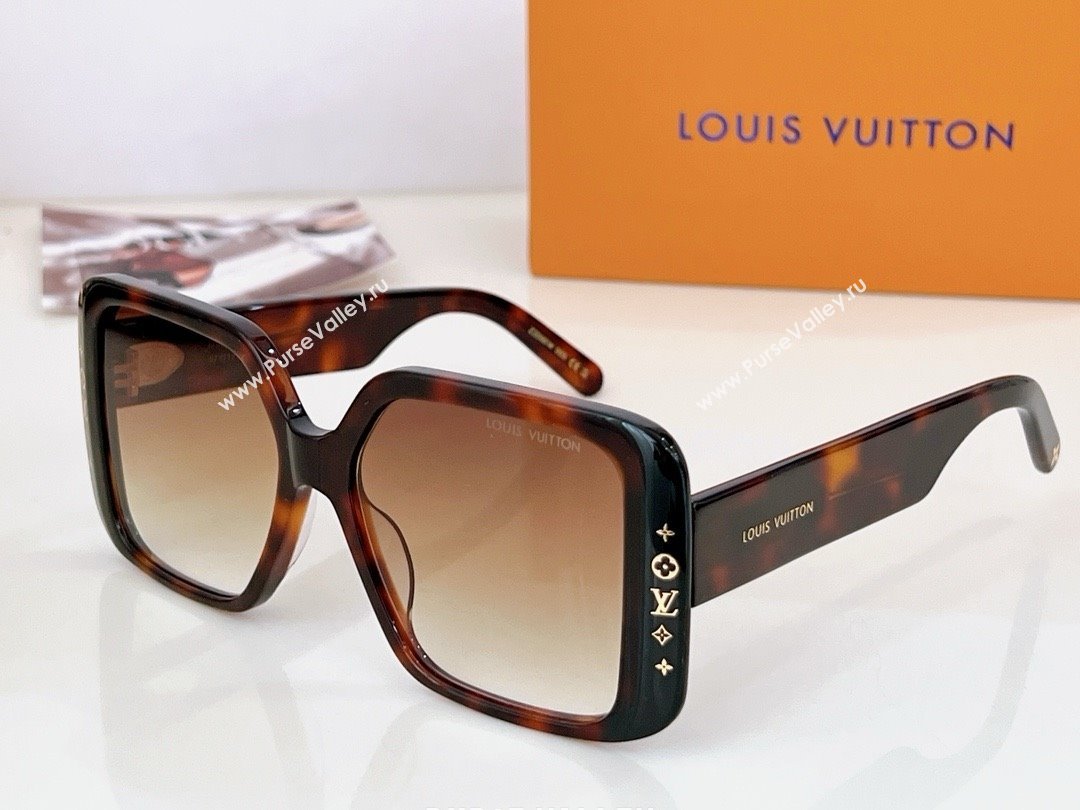 Louis Vuitton Moon Daily Square Sunglasses Z2423W 01 2024 (shishang-240418-16)