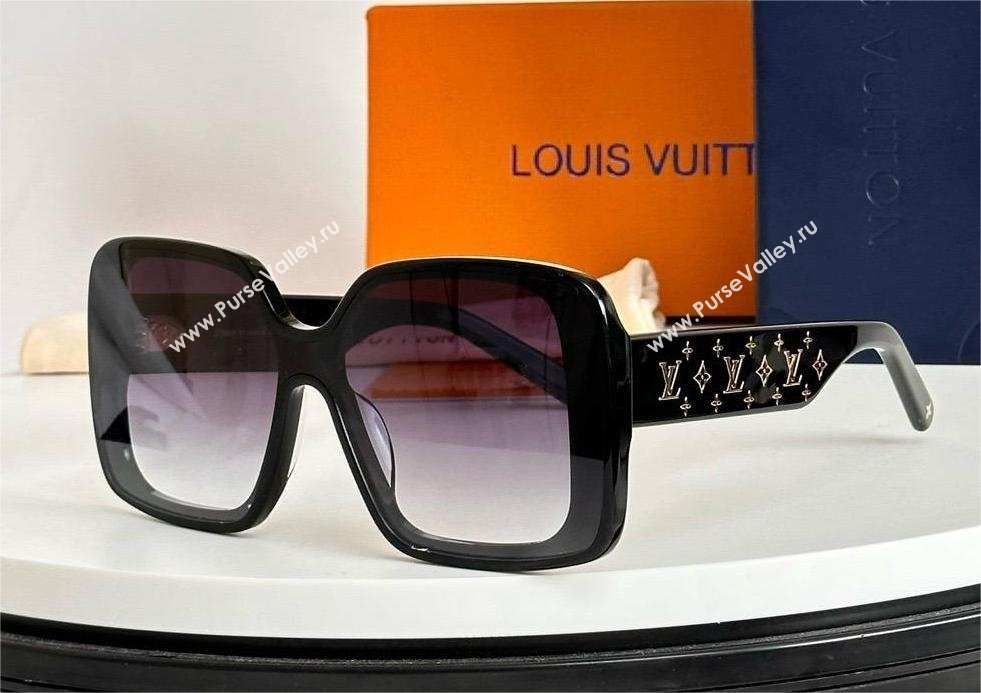 Louis Vuitton MONOGRAM Square Sunglasses Z1999W 02 2024 (shishang-240418-25)