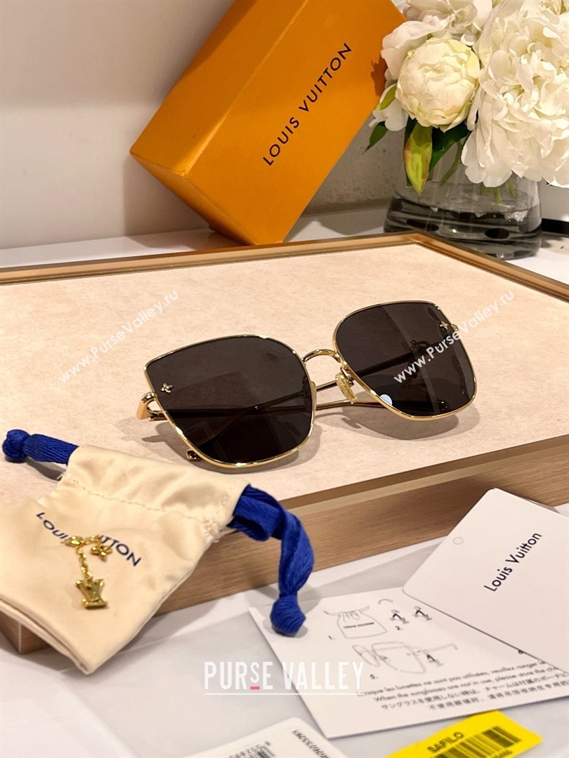 Louis Vuitton Charm Cat Eye Sunglasses Z1720U 01 2024 (shishang-240418-13)