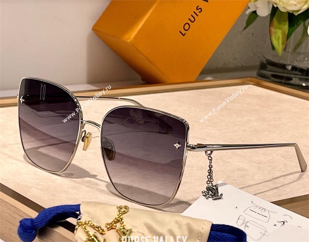 Louis Vuitton Charm Cat Eye Sunglasses Z1720U 03 2024 (shishang-240418-15)
