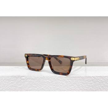 Louis Vuitton Signature Square Round Sunglasses Z2381U 05 2024 (shishang-240418-40)