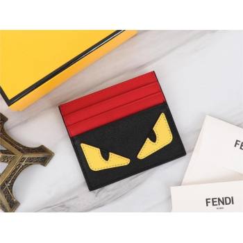 fendi Bug Eyes Leather Card Holder (guoguo-231212-03)