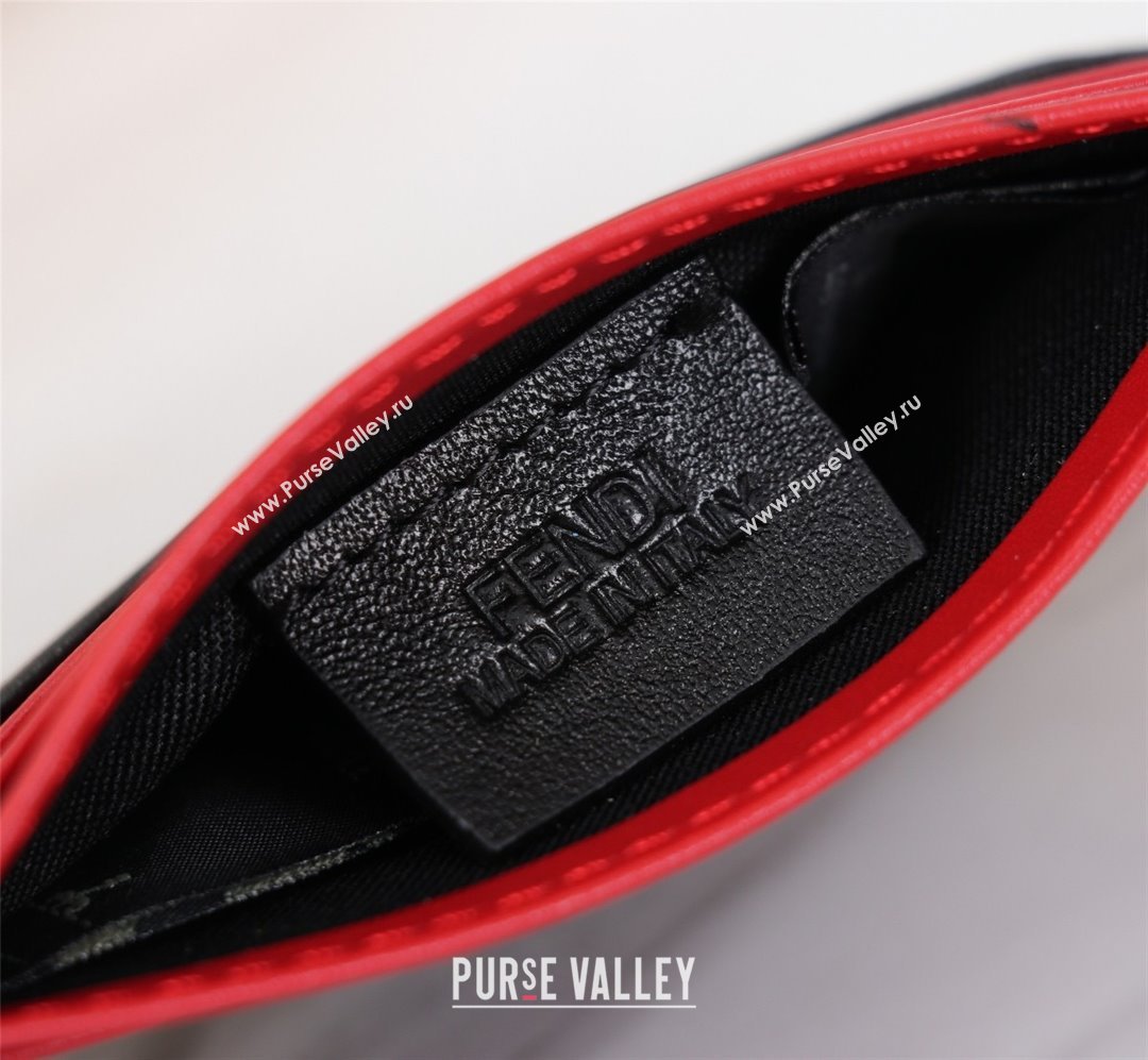 fendi Bug Eyes Leather Card Holder (guoguo-231212-03)