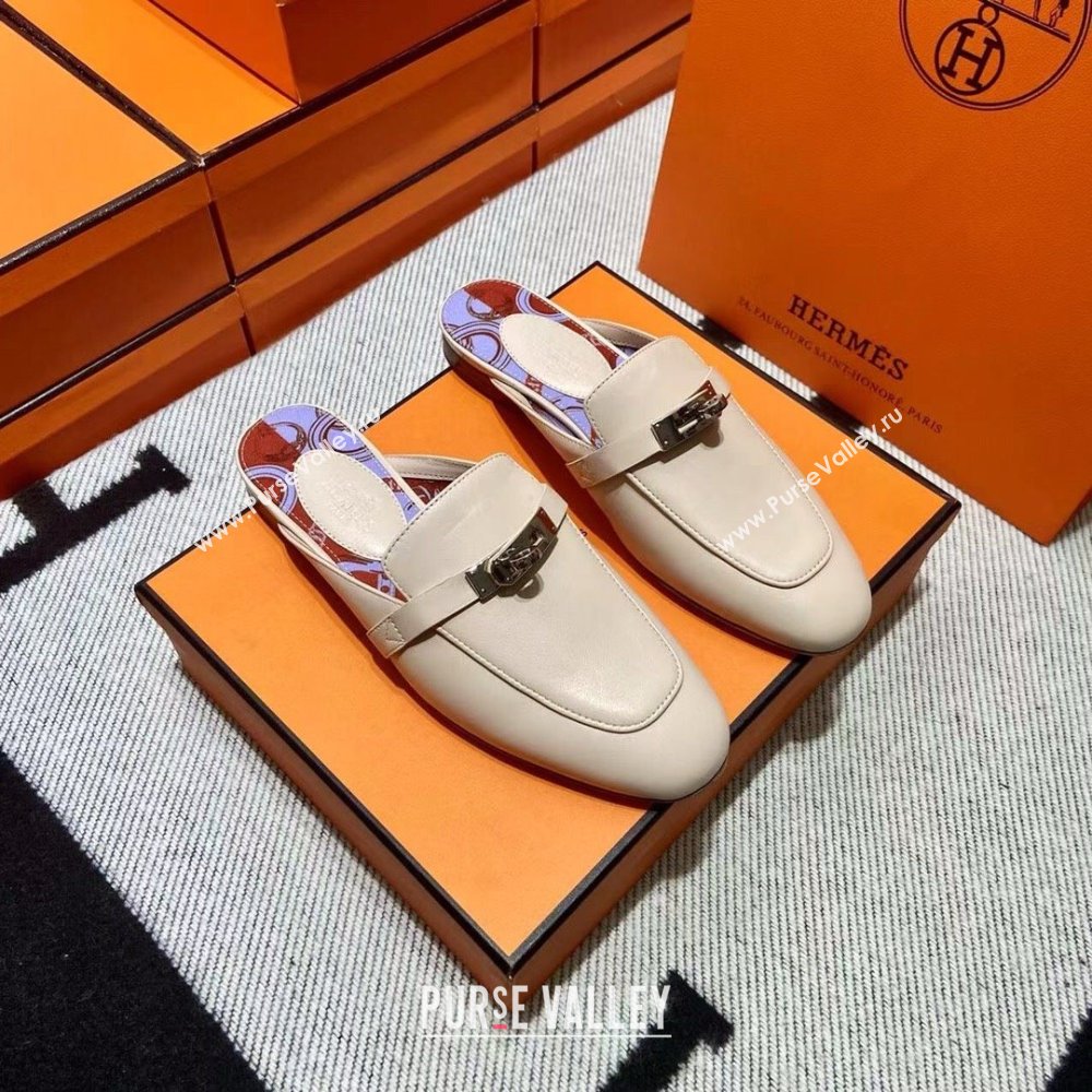 Hermes Kelly Buckle Oz Mules 72(original quality) (mingdu-240320-16)