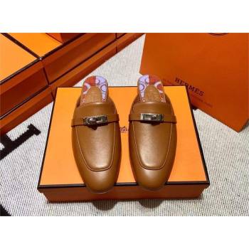 Hermes Kelly Buckle Oz Mules 74(original quality) (mingdu-240320-18)