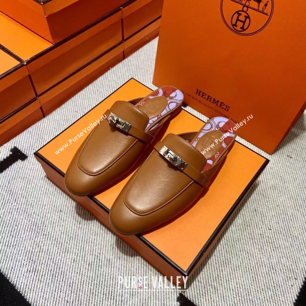 Hermes Kelly Buckle Oz Mules 74(original quality) (mingdu-240320-18)