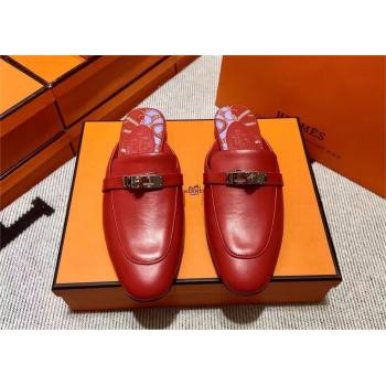 Hermes Kelly Buckle Oz Mules 75(original quality) (mingdu-240320-19)