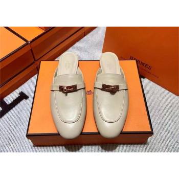 Hermes Kelly Buckle Oz Mules 60(original quality) (mingdu-240320-03)