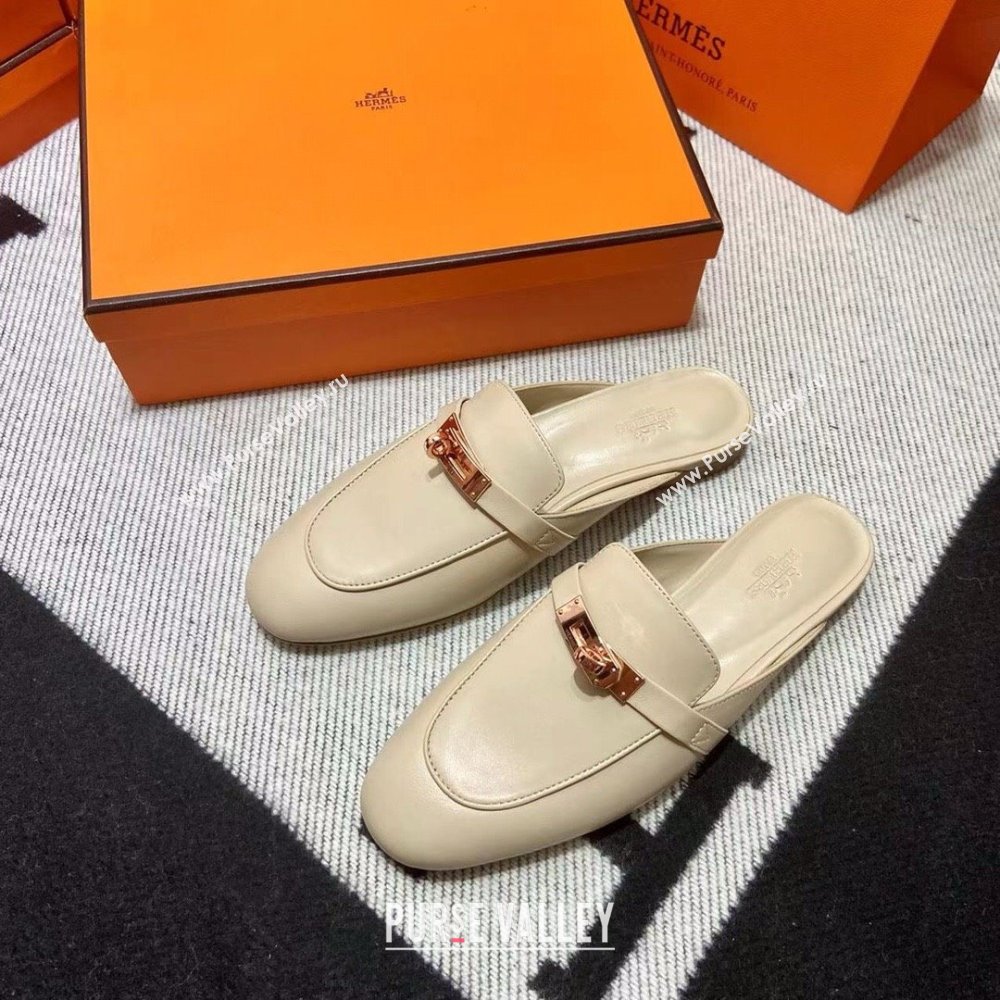 Hermes Kelly Buckle Oz Mules 60(original quality) (mingdu-240320-03)