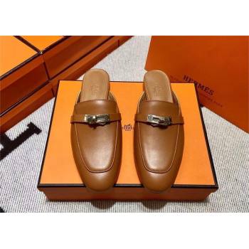 Hermes Kelly Buckle Oz Mules 64(original quality) (mingdu-240320-08)