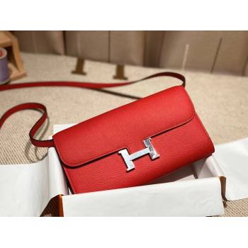 Hermes constance to go bag in epsom leather RED (manman-201111-M )