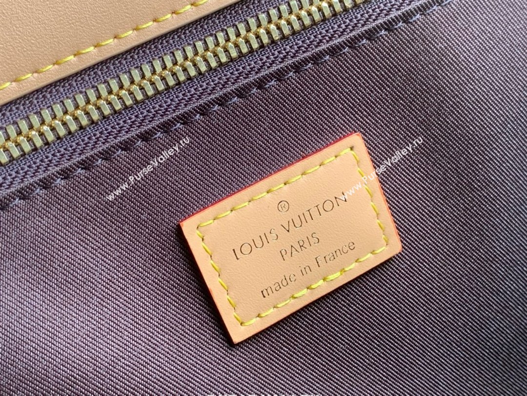 LOUIS VUITTON Monogram Craggy coated canvas Sac Plat bag M24859 2024 (KIKI-240422-12)