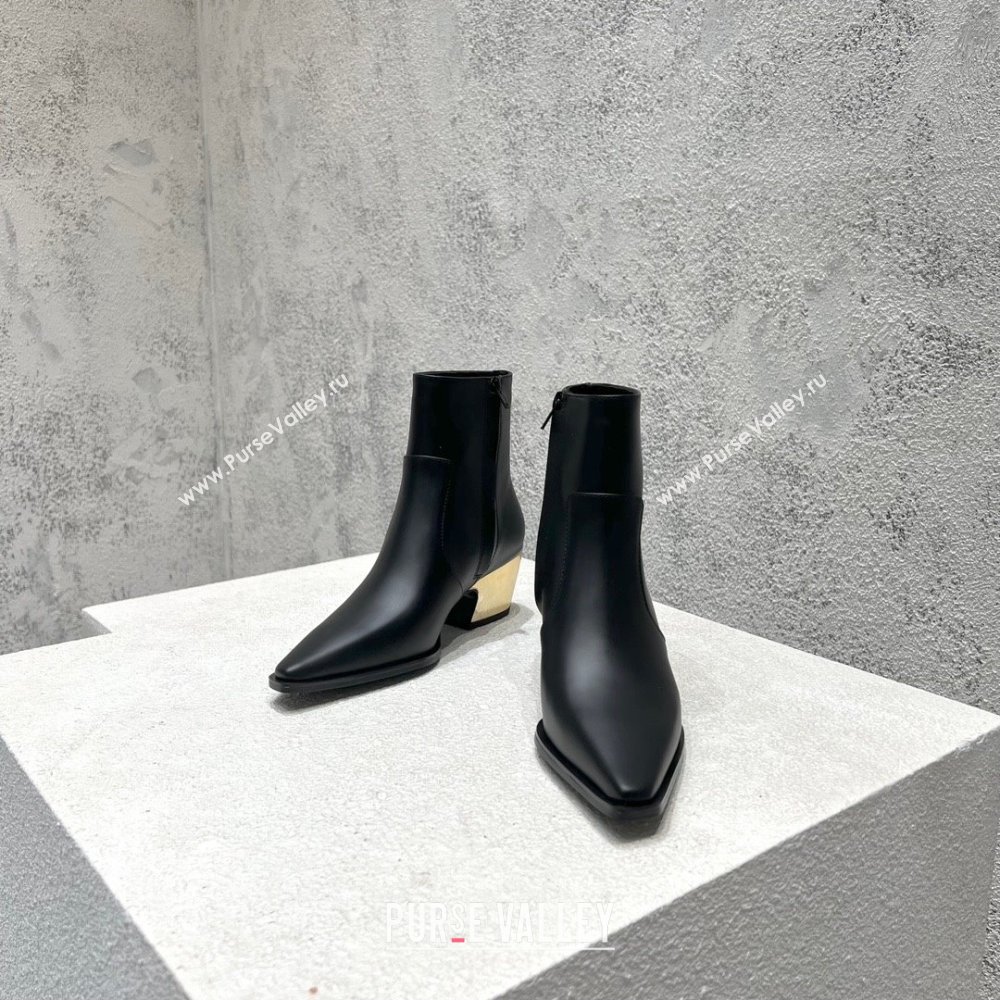 Bottega Veneta Heel 5.5cm Tex Ankle Boots Black 2023 (modeng-23103144)