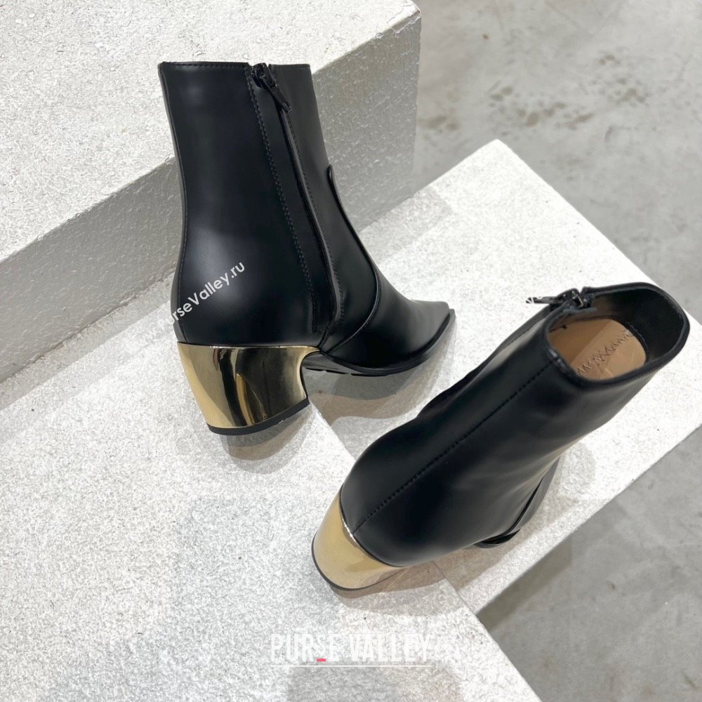 Bottega Veneta Heel 5.5cm Tex Ankle Boots Black 2023 (modeng-23103144)