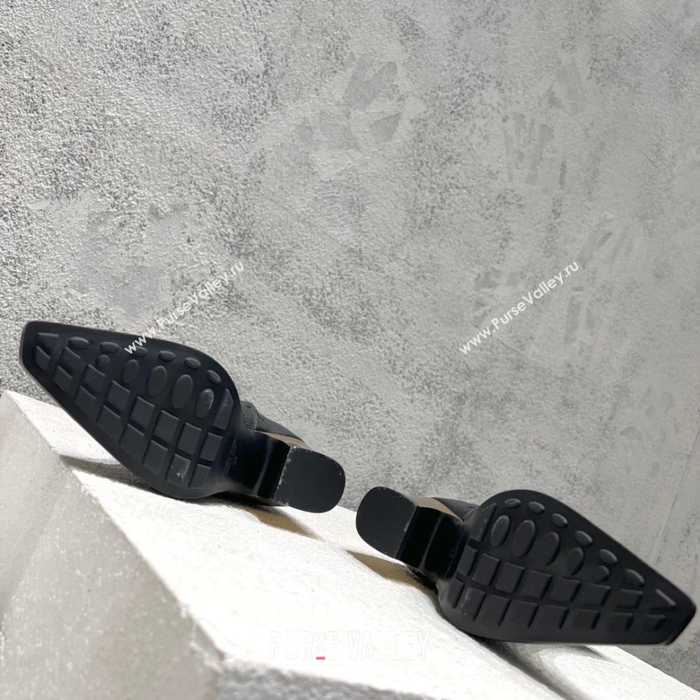 Bottega Veneta Heel 5.5cm Tex Ankle Boots Black 2023 (modeng-23103144)