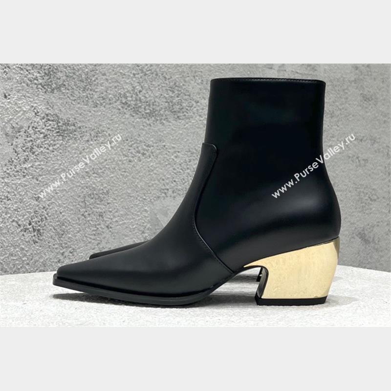 Bottega Veneta Heel 5.5cm Tex Ankle Boots Black 2023 (modeng-23103144)