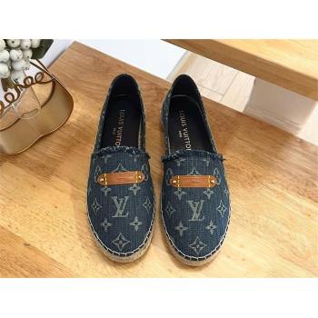 Louis Vuitton Helios Flat Espadrille blue 2024 (kaola-240322-02)