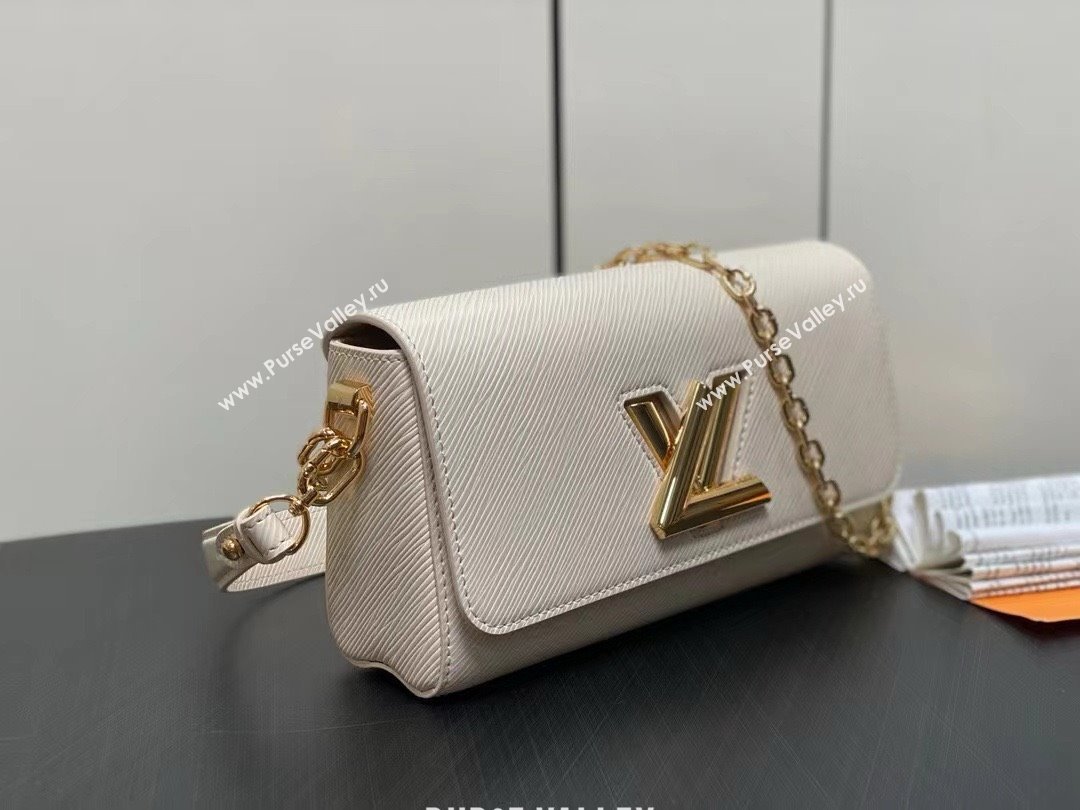 louis vuitton Twist West Pochette BAG M83077 WHITE 2024 (kiki-240322-12)