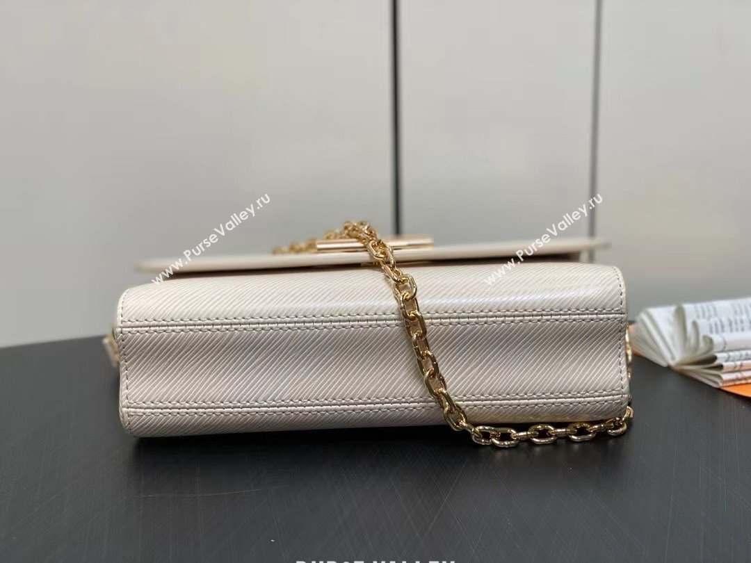 louis vuitton Twist West Pochette BAG M83077 WHITE 2024 (kiki-240322-12)