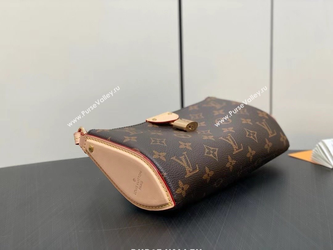 louis vuitton MONOGRAM CANVAS Pochette Tirette BAG M47123 2024 (kiki-240322-05)