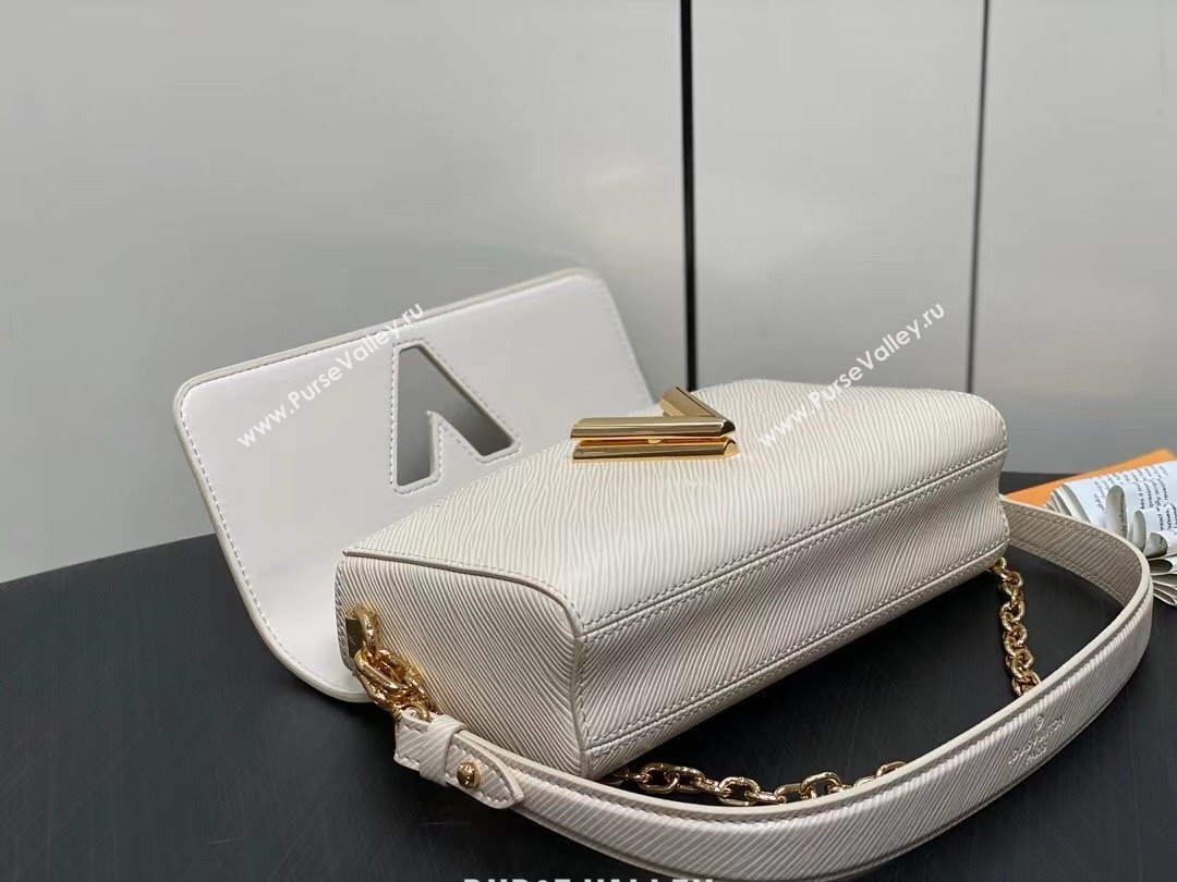 louis vuitton Twist West Pochette BAG M83077 WHITE 2024 (kiki-240322-12)