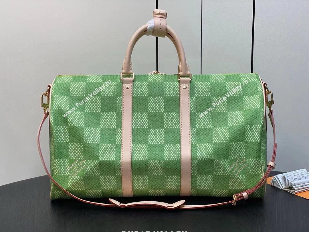 louis vuitton Keepall Bandoulière 50 HANDBAG N40667 2024 (kiki-240322-04)