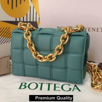 Bottega Veneta THE CHAIN CASSETTE shoulder bag Blue Jean 2020 (wante-5267)