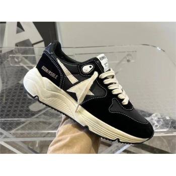 golden goose Running Sole in black nappa and suede sneakers 2024 (danni-240129-05)