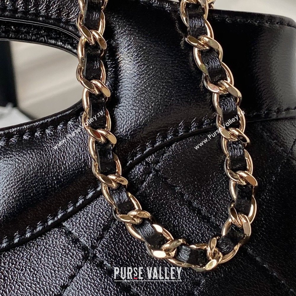 Chanel 31 nano Shopping Bag in Calfskin black 2024 (JIYUAN-231215-12)