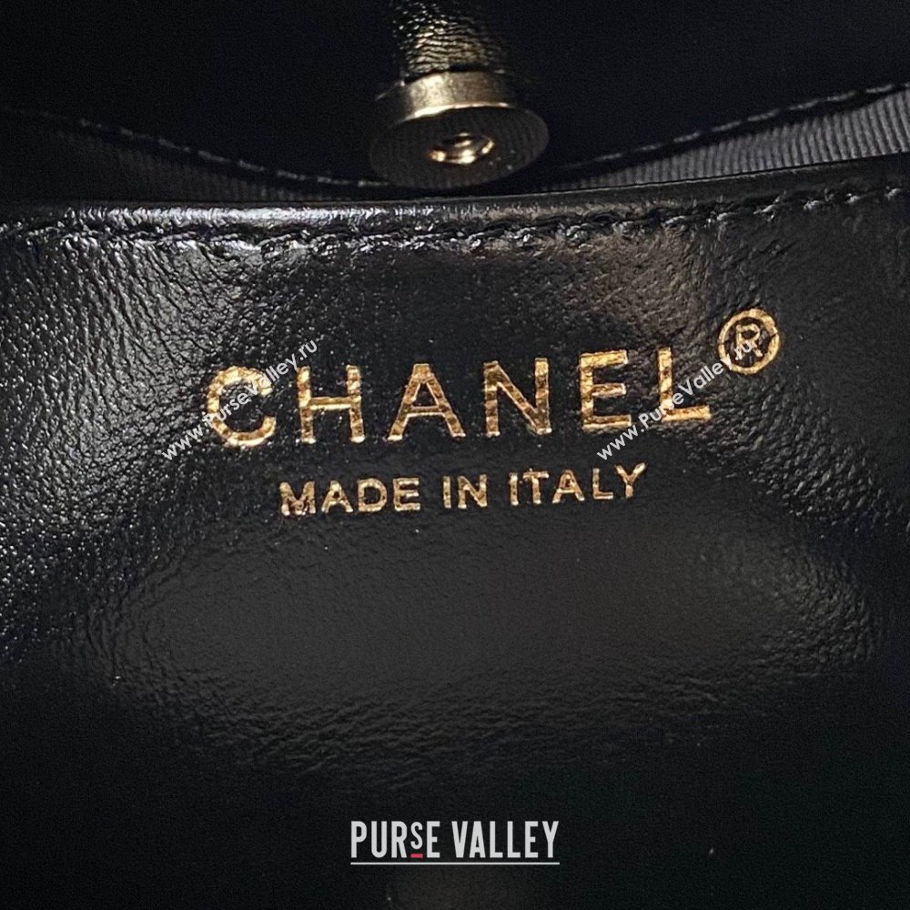 Chanel 31 nano Shopping Bag in Calfskin black 2024 (JIYUAN-231215-12)