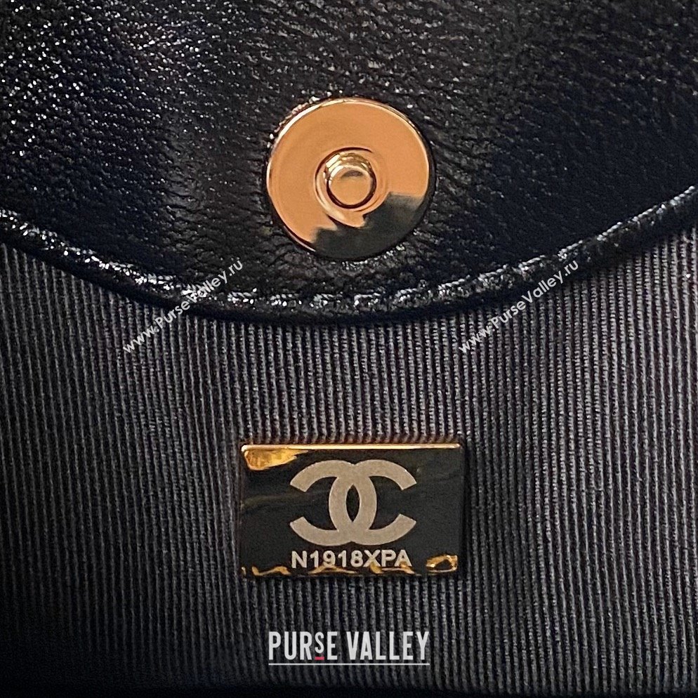 Chanel 31 nano Shopping Bag in Calfskin black 2024 (JIYUAN-231215-12)