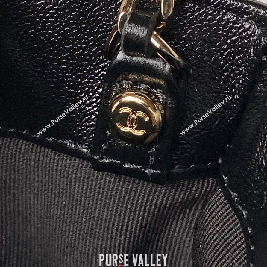 Chanel 31 nano Shopping Bag in Calfskin black 2024 (JIYUAN-231215-12)