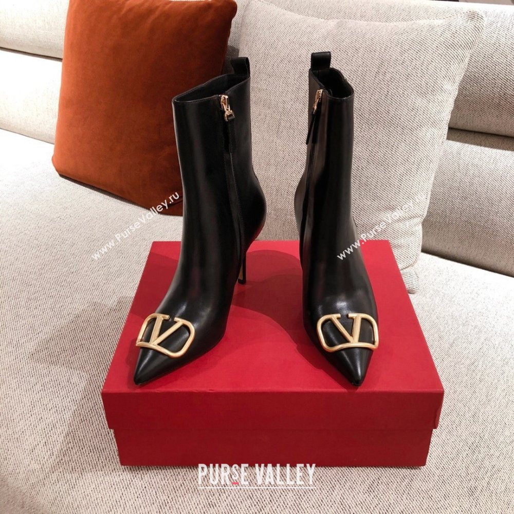 valentino garavani 8cm heel boots black 2020 (kaola-201118-d)