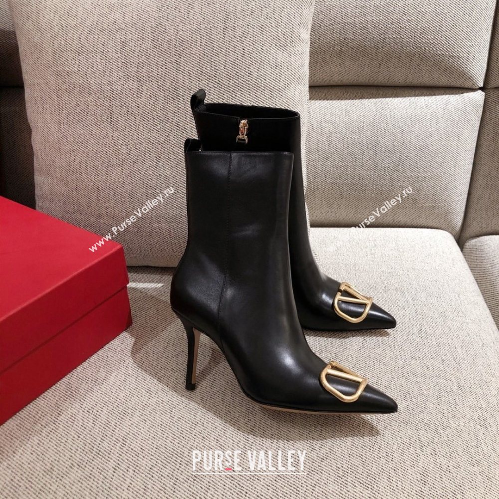 valentino garavani 8cm heel boots black 2020 (kaola-201118-d)