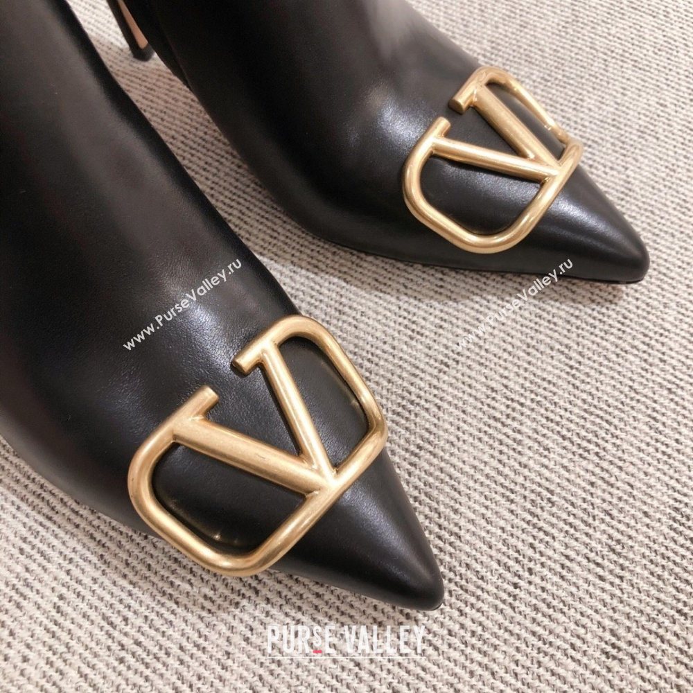valentino garavani 8cm heel boots black 2020 (kaola-201118-d)