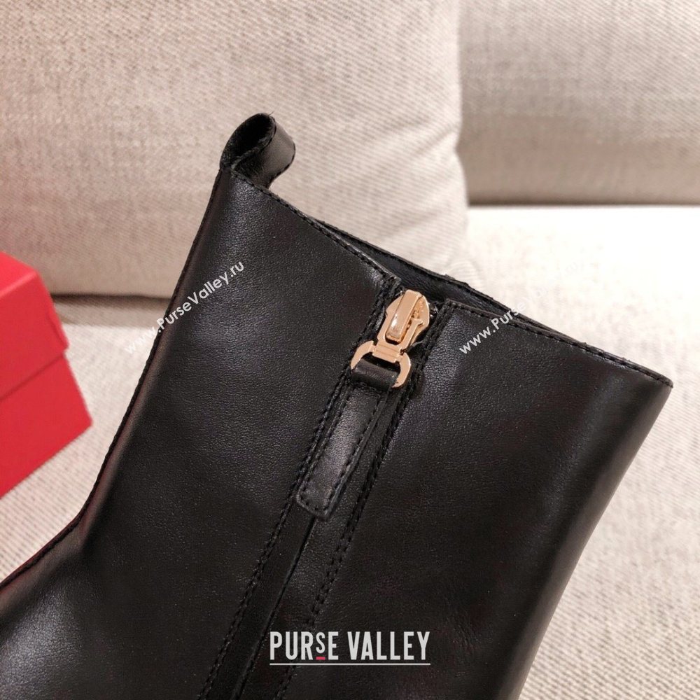 valentino garavani 8cm heel boots black 2020 (kaola-201118-d)