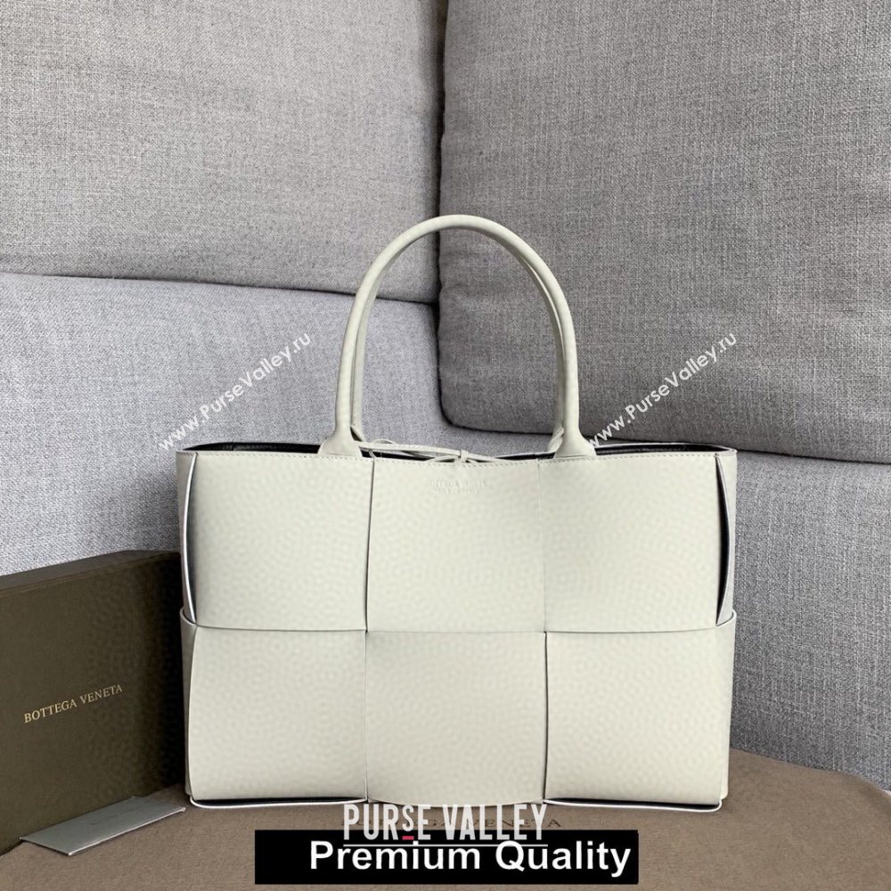 Bottega Veneta calfskin ARCO TOTE bag white 2020 (wante-2597)