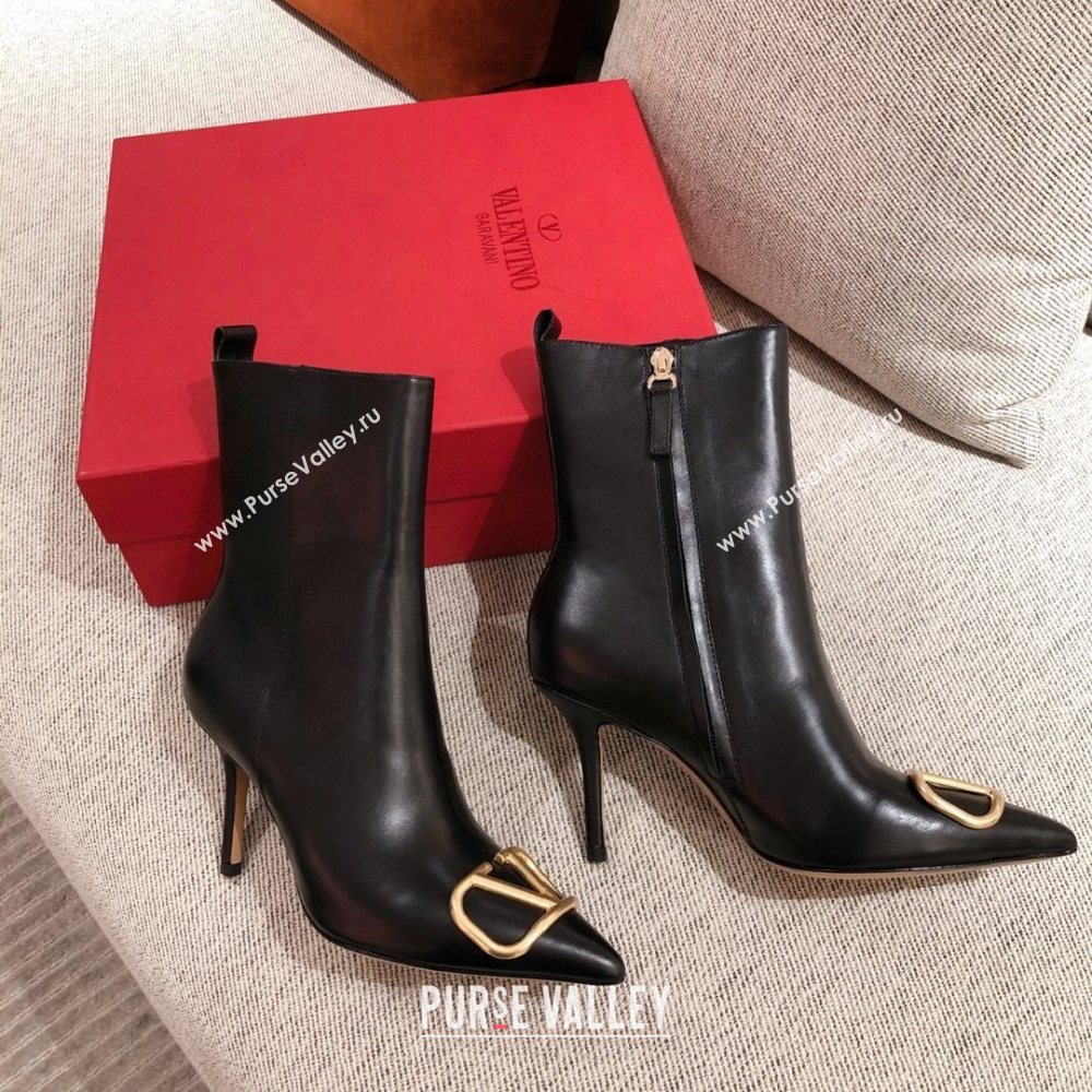 valentino garavani 8cm heel boots black 2020 (kaola-201118-d)