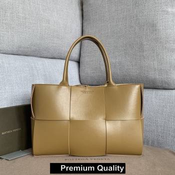 Bottega Veneta calfskin ARCO TOTE bag apricot 2020 (wante-5602)