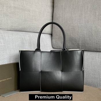 Bottega Veneta calfskin ARCO TOTE bag black 2020 (wante-6517)