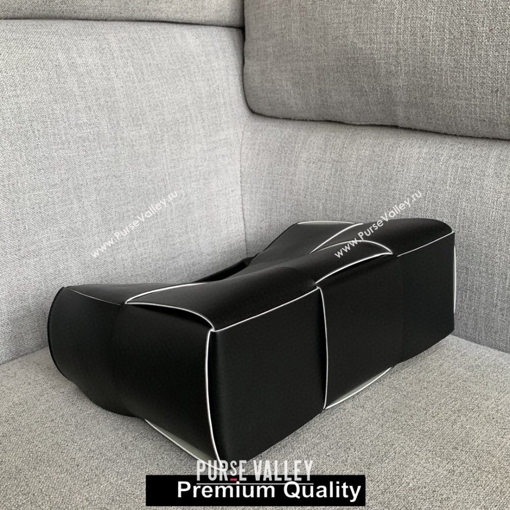 Bottega Veneta calfskin ARCO TOTE bag black 2020 (wante-6517)