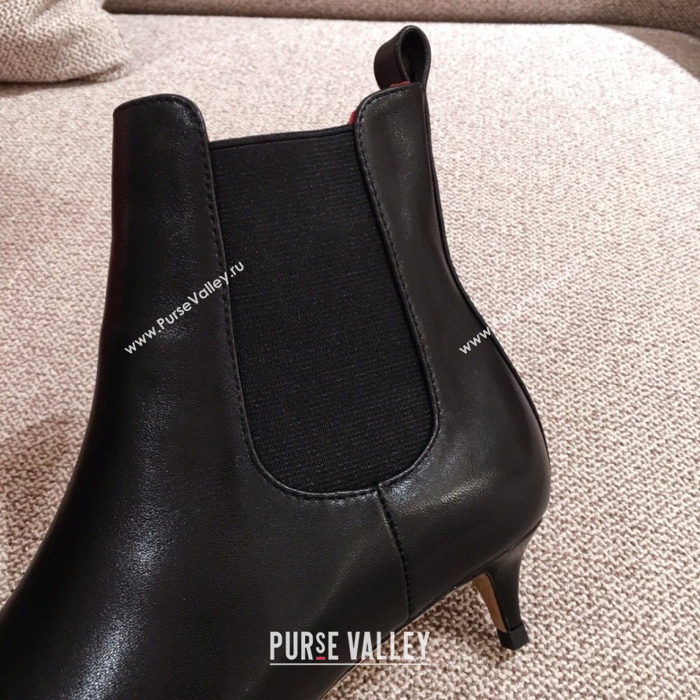 valentino 4cm heel GARAVANI VLogo Signature calfskin Ankle Boot black 2020 (kaola-201118-h)