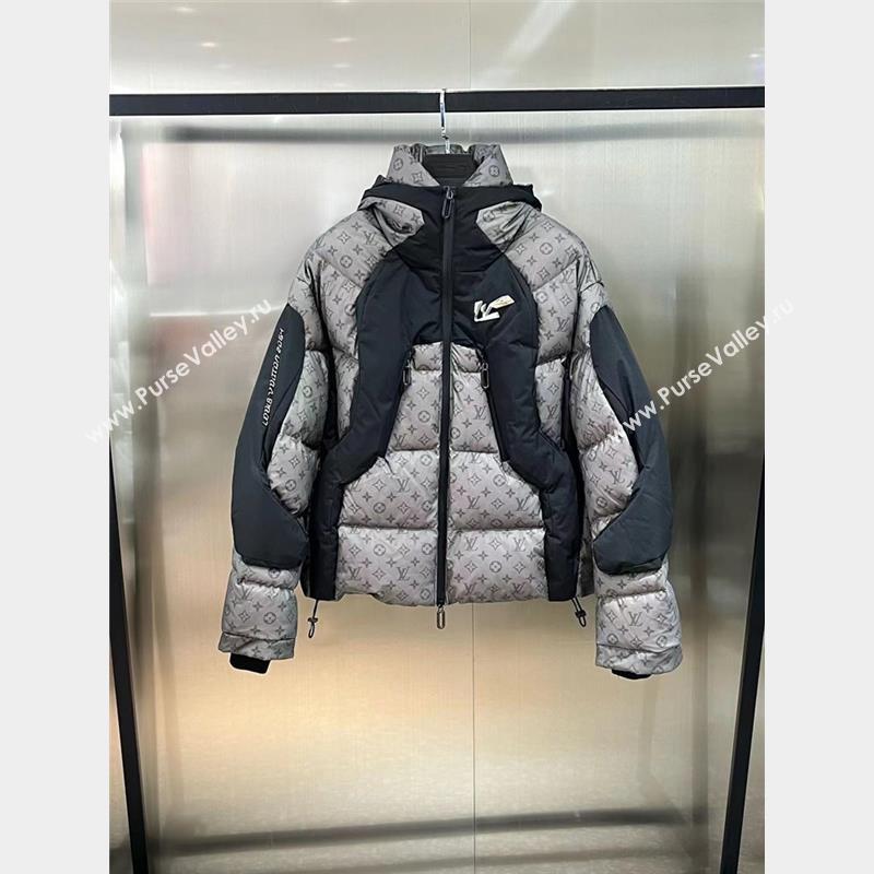 Louis Vuitton 2054 Heat Reactive Puffer GRAY/BLACK 2023 (FANGFANG-230925-01)