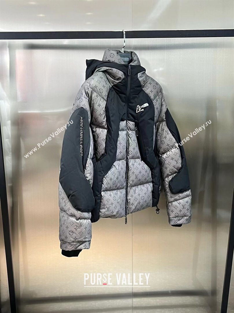 Louis Vuitton 2054 Heat Reactive Puffer GRAY/BLACK 2023 (FANGFANG-230925-01)