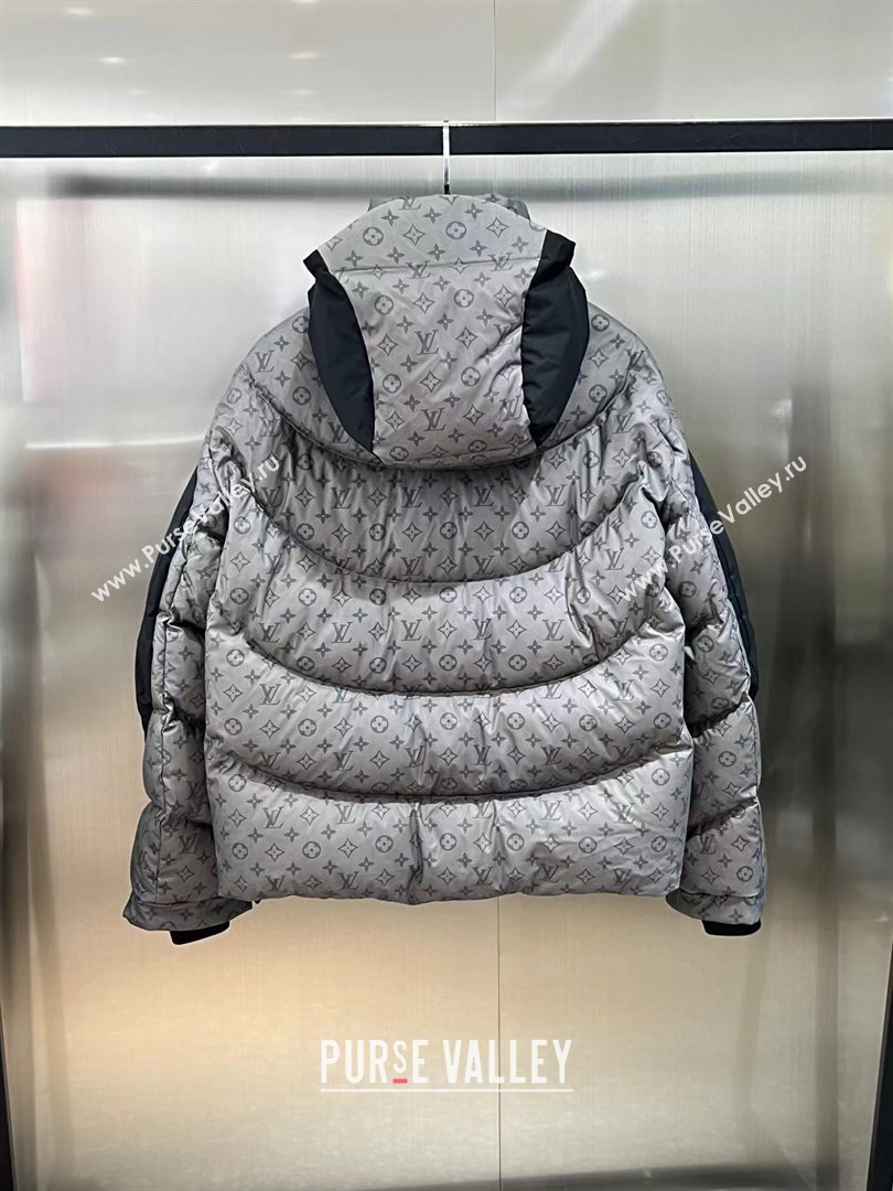 Louis Vuitton 2054 Heat Reactive Puffer GRAY/BLACK 2023 (FANGFANG-230925-01)