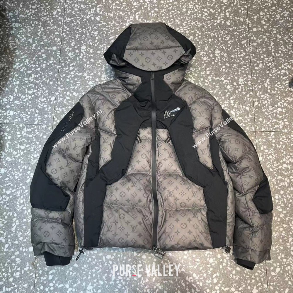 Louis Vuitton 2054 Heat Reactive Puffer GRAY/BLACK 2023 (FANGFANG-230925-01)