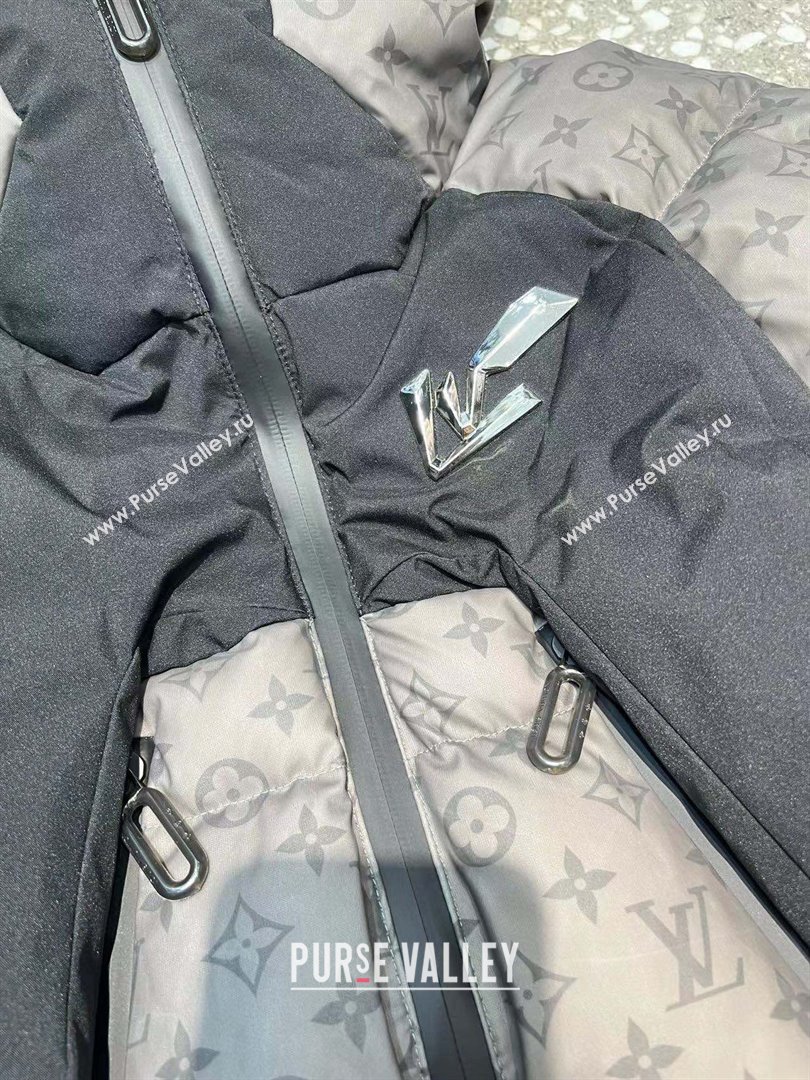 Louis Vuitton 2054 Heat Reactive Puffer GRAY/BLACK 2023 (FANGFANG-230925-01)